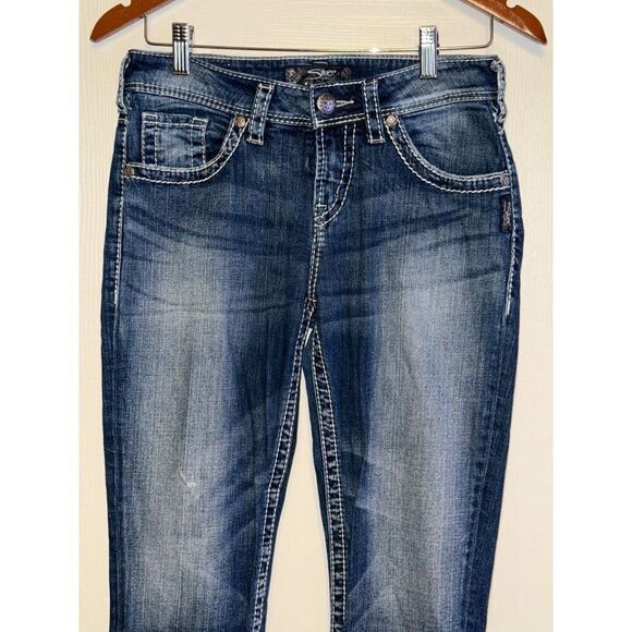 Silver Jeans Natsuki Capri Jeans Size 27 - Picture 6 of 15